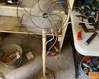 Vintage Handy Breeze Fan on a stand