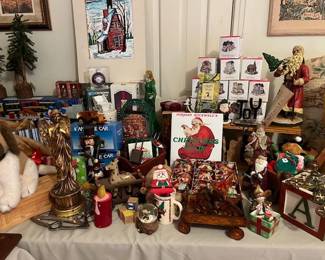 Vintage Christmas decorations