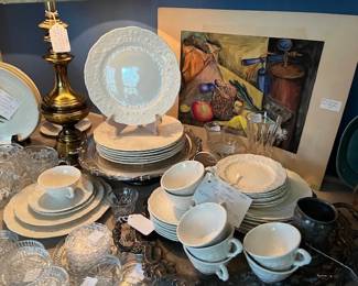 Rose Point vintage china