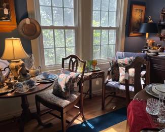 Lots more in the dining room