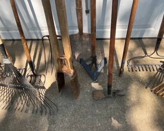 Garden tools, the business end!!