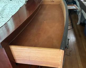 Open drawer showing the Dixie stamp