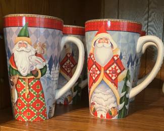 Jim Shore Christmas Mugs