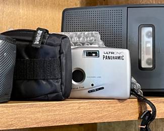 MISC. CAMERAS, CASSETTE RECORDER/PLAYER