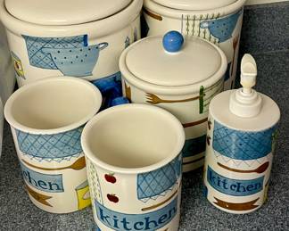 "KITCHEN" STORAGE SET