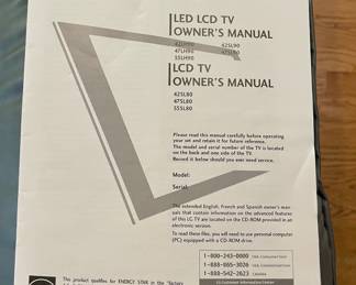 LG FLAT SCREEN TV