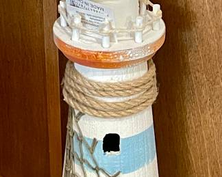LIGHTHOUSE FIGURE/DECOR