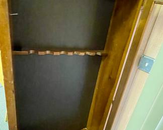 VINTAGE RIFLE CABINET