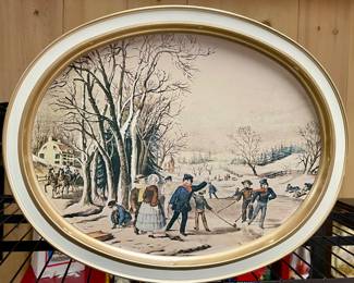 VINTAGE SUNSHINE BISCUITS TIN SIDE# 1