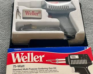 *NEW   WELLER 75 WATT SOLDERING GUN