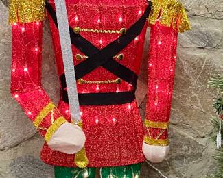 5” LIGHTED NUTCRACKER