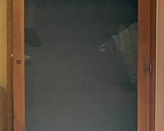 VINTAGE RIFLE CABINET
