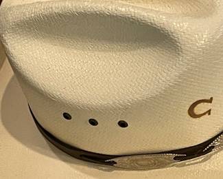 VINTAGE CHARLIE HORSE HAT CO.  HAT  -  AUTOGRAPHED and PRESENTED BY RICHARD PETTY