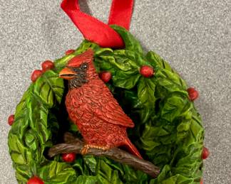 BOB TIMBERLAKE FIRST ANNUAL ORNAMENT "CHRISTMAS CARDINAL" 1996