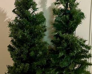 LIGHTED PORCH TREES