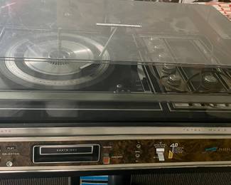 VINTAGE PHILHARMONIC STEREO/8-TRACK/PHONOGRAPH