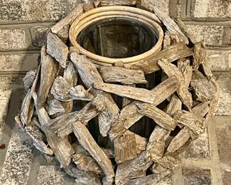 LARGE TWIG VASE/PLANTER