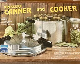 PRESSURE CANNER AND COOKER