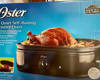 OSTER 18 QUART SELF-BASTING ROASTER OVEN