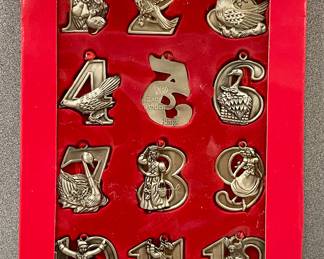 12 DAYS OF CHRISTMAS ORNAMENTS