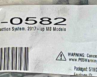 INDUCTION KIT, INTAKE RUNNER, CARB, CHROME 
2017-2021 M8 MODELS