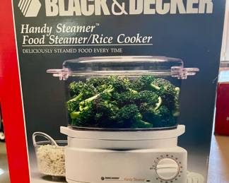 BLACK  & DECKER STEAMER/RICE COOKER