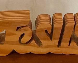 CARVED "JESUS" 