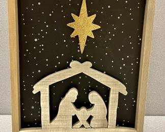 NATIVITY WALL DECOR