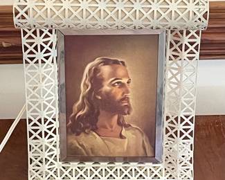 VINTAGE/ANTIQUE "JESUS" LAMP