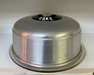 ANTIQUE COVERED CAKE PLATE