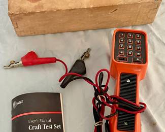 VINTAGE AT&T CRAFT TEST SET MODEL1015