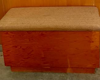 CUSTOM MADE BENCH/STORAGE