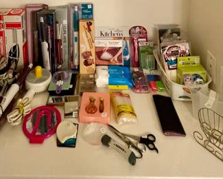 MISCELLANEOUS ESSENTIALS and TOILETRIES 
