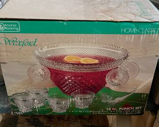 WEXFORD PUNCH BOWL SET