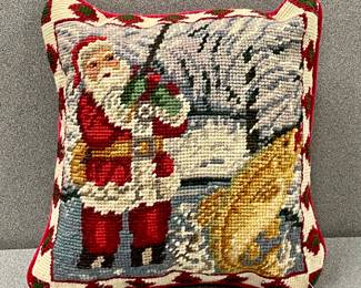 NEEDLEPOINT PILLOW