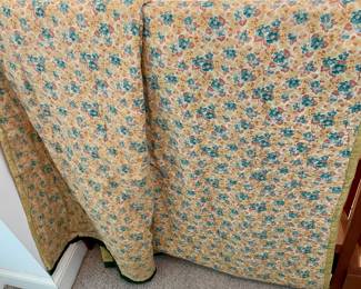 VINTAGE/ANTIQUE KNOT QUILT BACK
