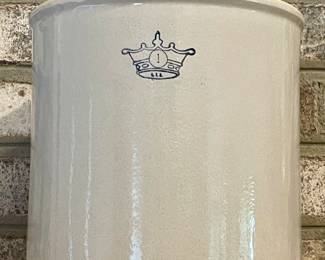 PRISTINE ANTIQUE 1 GALLON CROCK