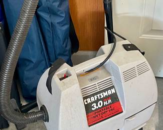 CRAFTSMAN 3.0HP PORTABLE WET/DRY VAC