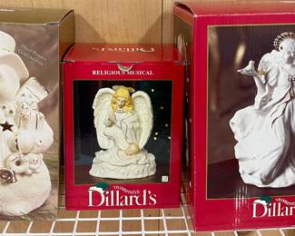 SNOWMAN AND ANGEL DECOR