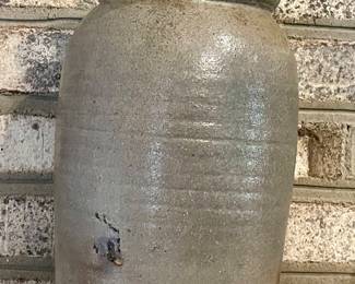 ANTIQUE SALT GLAZE BUTTER CHURN CROCK