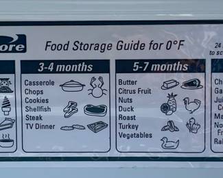 KENMORE UPRIGHT FREEZER