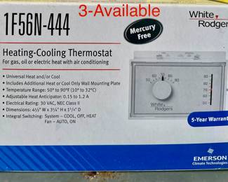*NEW IN BOX - WHITE RODGERS HEATING-COOLING THERMOSTAT