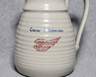 3 Red Wing Stoneware Pitcher. Cazier Associates