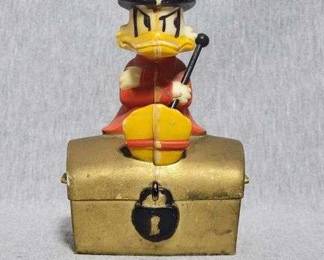 1 Rare Scrooge McDuck Coin Bank. Walt Disney