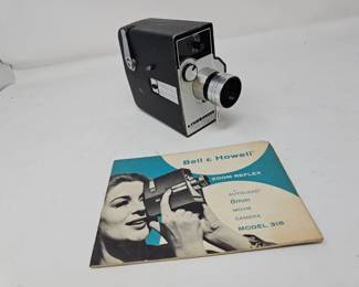 158 BellHowellModel315ZoomReflex8mmMovieCamera
