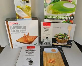 90 5PieceUltimateSaladPrepServingSetNewInBox