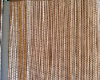 49 8HorizontalMatchstickGrommetTopCurtainPanelsS