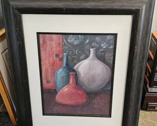 127 ContemporaryFramedMattedArtwork