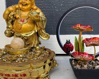 65 BuddhaFountainCountertopLotusFountain