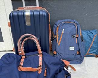 115 HardSideCarryOnSuitcaseDuffleBackpackCompressionKit